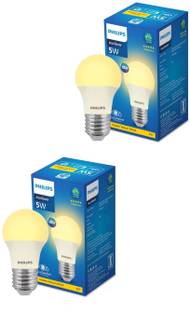 PHILIPS 5 W Basic Round E27 LED Bulb
