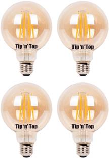 Tip 'n' Top 4 W Basic Round E26 LED Bulb
