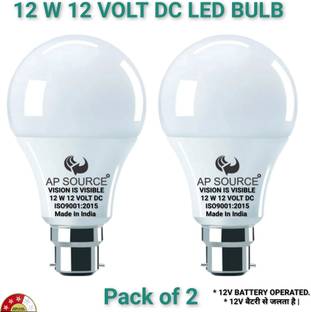 AP Source 12 W Basic Round B22 LED Bulb