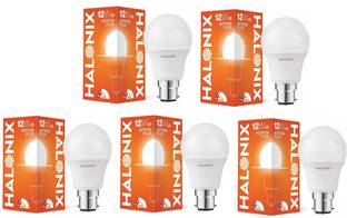 HALONIX 12 W Basic Round B22 LED Bulb