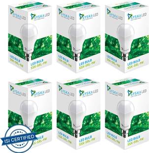 Syska 9 W Basic Standard B22 LED Bulb