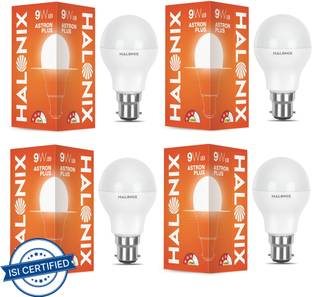HALONIX 9 W Basic Round B22 LED Bulb
