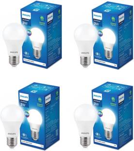 PHILIPS 3 W Basic Round E27 LED Bulb