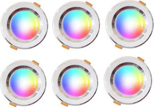 MVL 9 W Color Changing Round Plug & Play LED Bulb