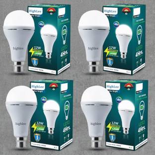 Highlee 12 W Inverter Round B22 Inverter Bulb