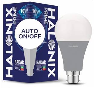 HALONIX 10 W Motion Sensor Round B22 LED Bulb