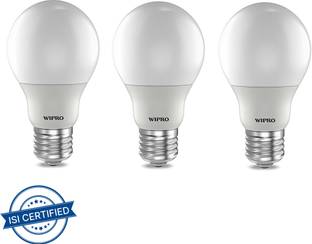 Wipro 3 W Basic Standard E27 LED Bulb