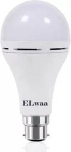 ELWAA 12 W Basic Round B22 LED Bulb