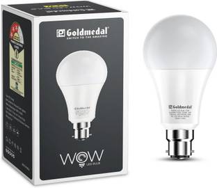 Gold Medal 15 W Basic Round B22 LED Bulb