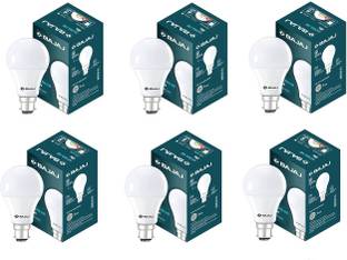 BAJAJ 9 W Basic Round B22 LED Bulb