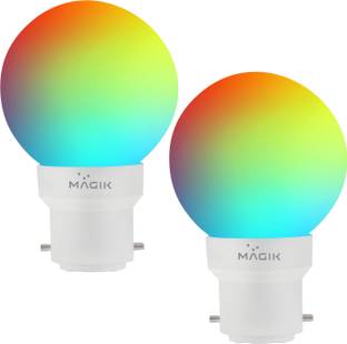 Magik 0.5 W Basic Round B22 LED Bulb