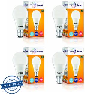Wipro 7 W Basic Standard B22 LED Bulb
