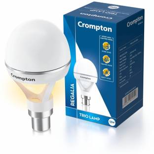 Crompton 12 W Basic Round B22 LED Bulb