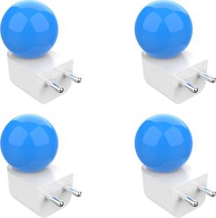 Fybros 0.5 W Basic Decorative Plug & Play, 2 Pin Night Bulb