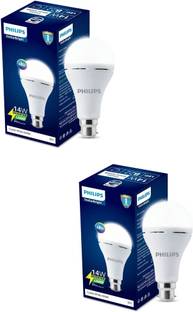 PHILIPS 14 W Inverter Round B22 Inverter Bulb