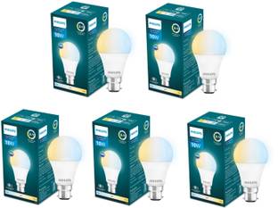 PHILIPS 10 W Multi Watt Round B22 LED Bulb