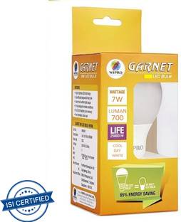 Wipro 7 W Basic Standard E27 LED Bulb
