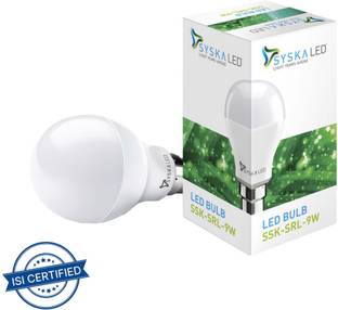 Syska Led Lights 9 W Basic Standard B22 LED Bulb