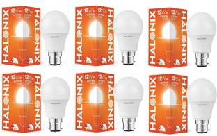 HALONIX 12 W Basic Round B22 LED Bulb