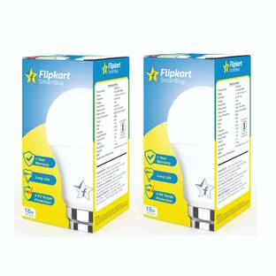 Flipkart SmartBuy 18 W Basic Round B22 LED Bulb