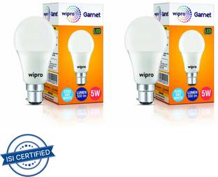 Wipro 5 W Basic Standard B22 LED Bulb