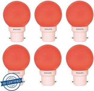 PHILIPS 0.5 W Basic Round B22 LED Bulb