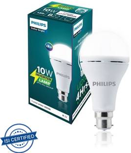 PHILIPS 10 W Inverter Round B22 LED Bulb