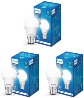 PHILIPS 3 W Basic Round B22 LED Bulb