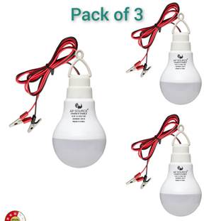 AP Source 9 W Basic Round 2 Pin LED Bulb