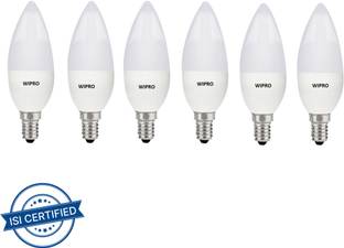 Wipro 3 W Basic Candle E14 LED Bulb