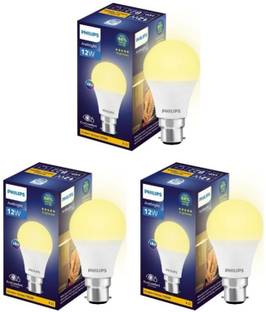 PHILIPS 12 W Basic Round B22 LED Bulb