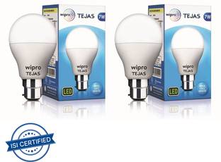 Wipro 7 W Basic Standard B22 LED Bulb