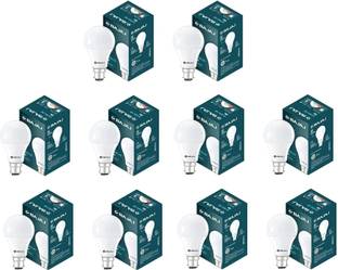 BAJAJ 9 W Basic Round B22 LED Bulb
