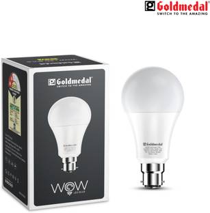 Gold Medal 15 W Basic Round B22 LED Bulb