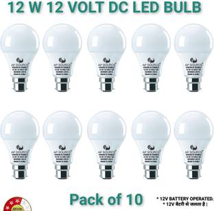 AP Source 12 W Basic Round B22 LED Bulb