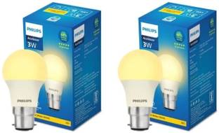 PHILIPS 3 W Basic Round B22 LED Bulb