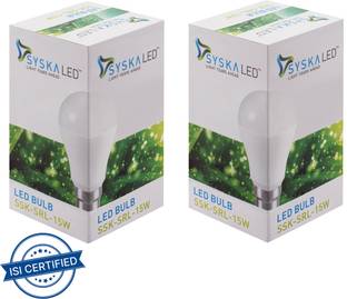Syska 15 W Basic Standard B22 LED Bulb
