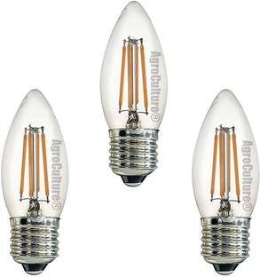 AgroCulture 4 W Basic Candle E26 LED Bulb