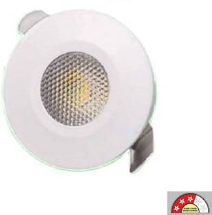 AATMIYA ENERGY 2 W Basic Round B22 LED Bulb