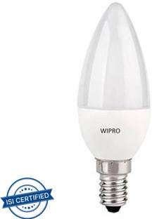 Wipro 3 W Basic Candle E14 LED Bulb