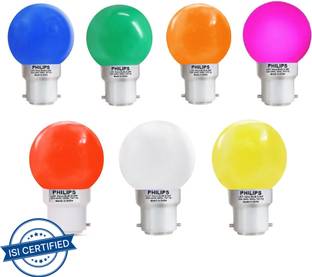 PHILIPS 0.5 W Basic Standard B22 LED Bulb