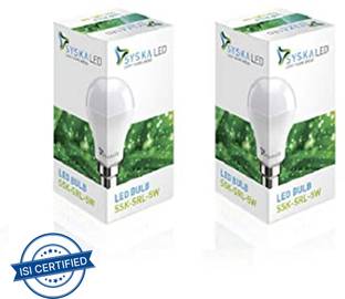 Syska 5 W Basic Standard B22 LED Bulb