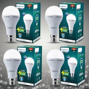 Highlee 12 W Inverter Round B22 Inverter Bulb