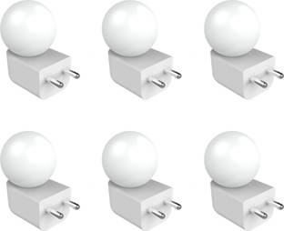 Fybros 0.5 W Basic Decorative Plug & Play, 2 Pin Night Bulb