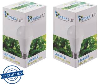 Syska 15 W Basic Standard B22 LED Bulb