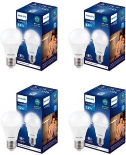 PHILIPS 12 W Basic Round E27 LED Bulb