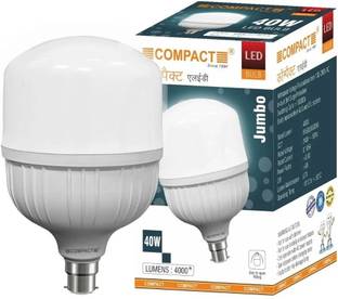 COMPACT 40 W Basic Round B22 LED Bulb