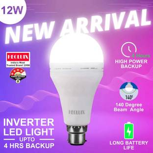 heoluix 12 W Inverter Standard B22 Inverter Bulb