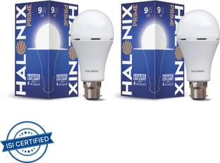 HALONIX 9 W Inverter Round B22 Inverter Bulb