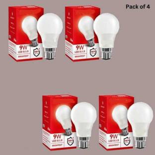 Gold Nation 9 W Basic Standard B22 LED Bulb